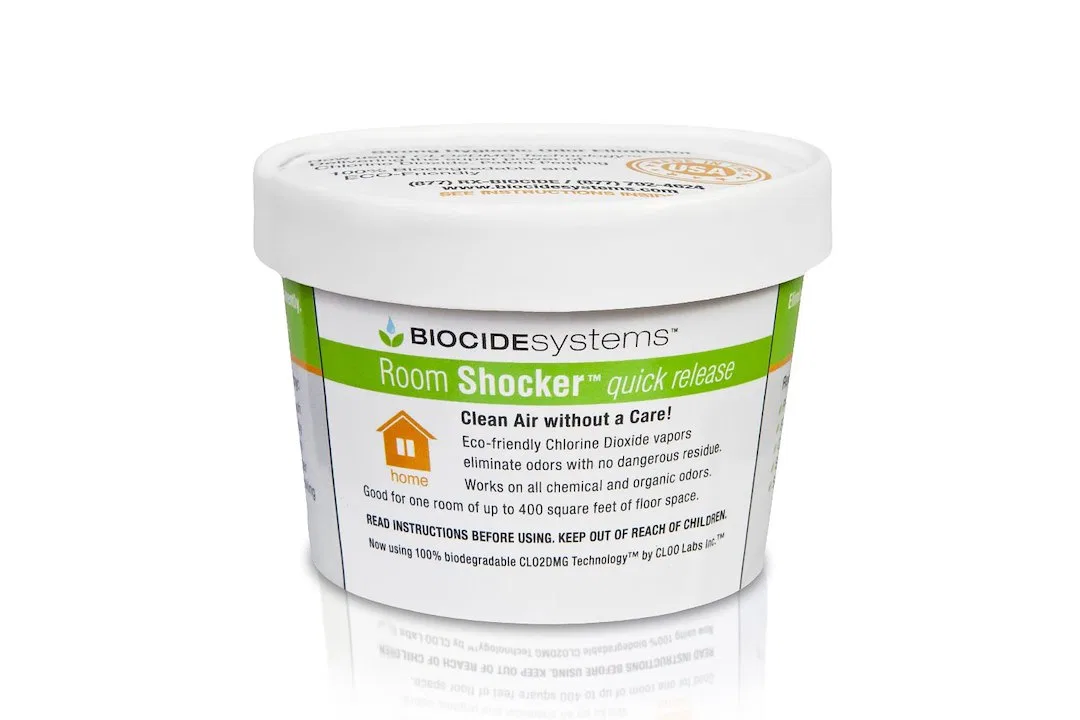 3220 – BIOCIDE Odor Absorber, Free Standing Tub Unscented Single With English Packaging Chlorine Dioxide Vapors Servi...